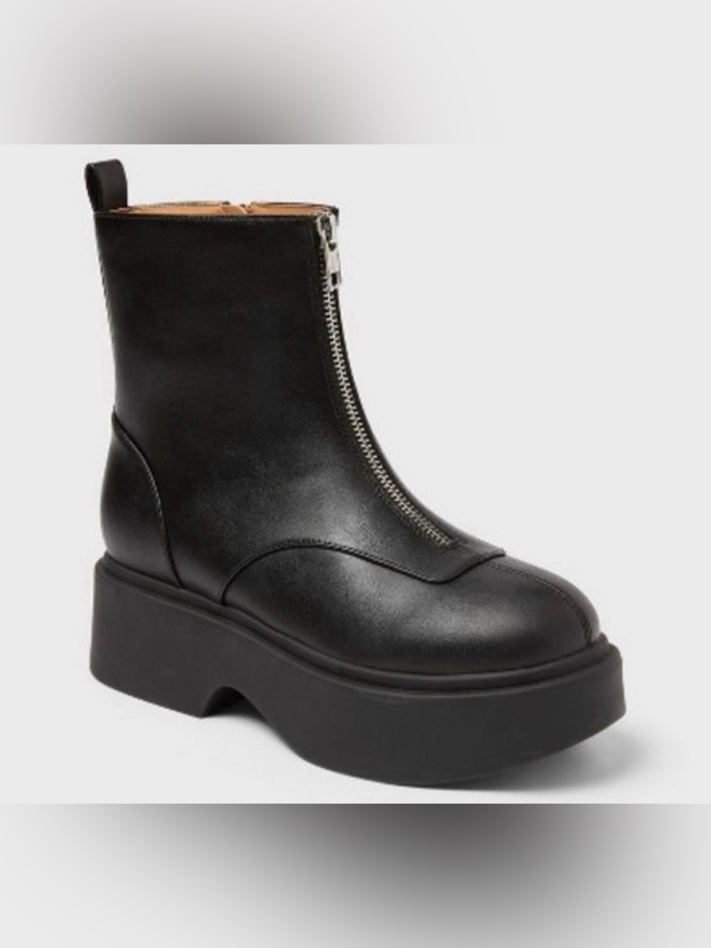 WILD FABLE Women’s Honor Black Combat Platform Boots- Size 7